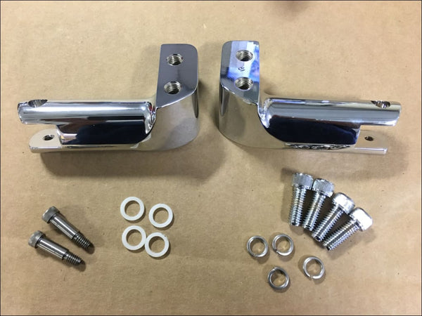 For Big Dog Motorcycles Chrome 2008-11 Pitbull Passenger Peg Clevis Set W/ Hardware Ebay
