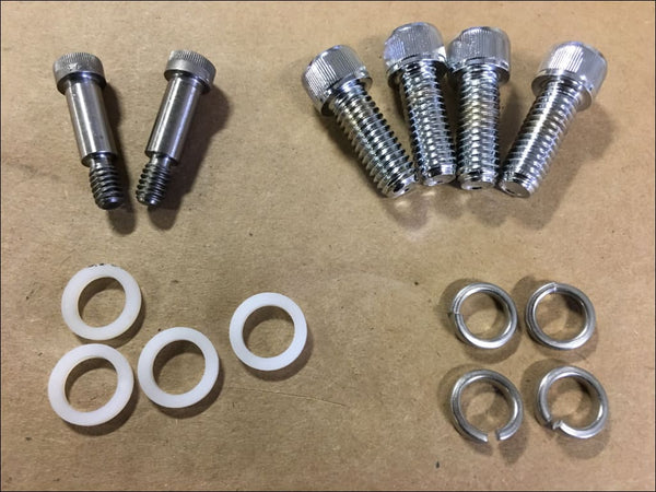 For Big Dog Motorcycles Chrome 2008-11 Pitbull Passenger Peg Clevis Set W/ Hardware Ebay