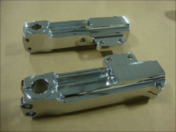 GCB 54MM FORK LOWER SLIDER SET CHROME BIG DOG 99-01 BULLDOG GCB 54MM FORK LOWER SLIDER SET CHROME BIG DOG 99-01 BULLDOG