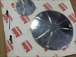 OEM BIG DOG MOTORCYCLES CHROME 3 HOLE SPROCKET & DERBY COVER