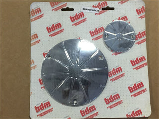 OEM BIG DOG MOTORCYCLES CHROME 3 HOLE SPROCKET & DERBY COVER